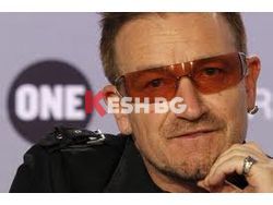 Боно от U2 пострада при падане от велосипед